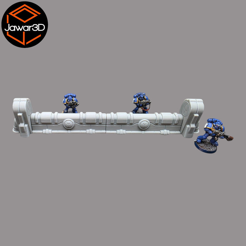 Ethereal Barricades - 28mm Wargaming Scatter Terrain Scenery Tabletop Miniature - Only-Games