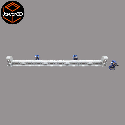 Ethereal Barricades - 28mm Wargaming Scatter Terrain Scenery Tabletop Miniature - Only-Games