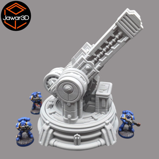 Ethereal Heavy Railgun - 28mm Wargaming Scatter Terrain Scenery Tabletop Miniature - Only-Games