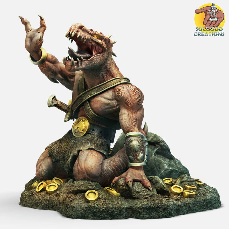 Glittering Scale Tribe Kobolds - Crying 32mm