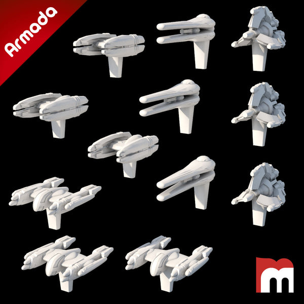 (Armada) Separatist Starfighters Set I