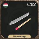 1/1200 T.104 motor barge - Only-Games