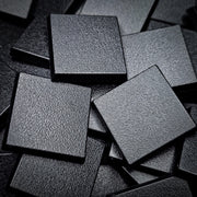 30mm Square Plain Plastic Bases - Only-Games