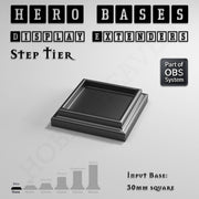 Hero Bases Display Extenders | Squares and Rectangles | Convert Gaming Bases to Display Bases & Plinths - Only-Games