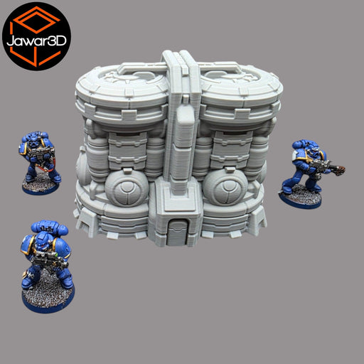 Ethereal Battery Dock - 28mm Wargaming Scatter Terrain Scenery Tabletop Miniature - Only-Games