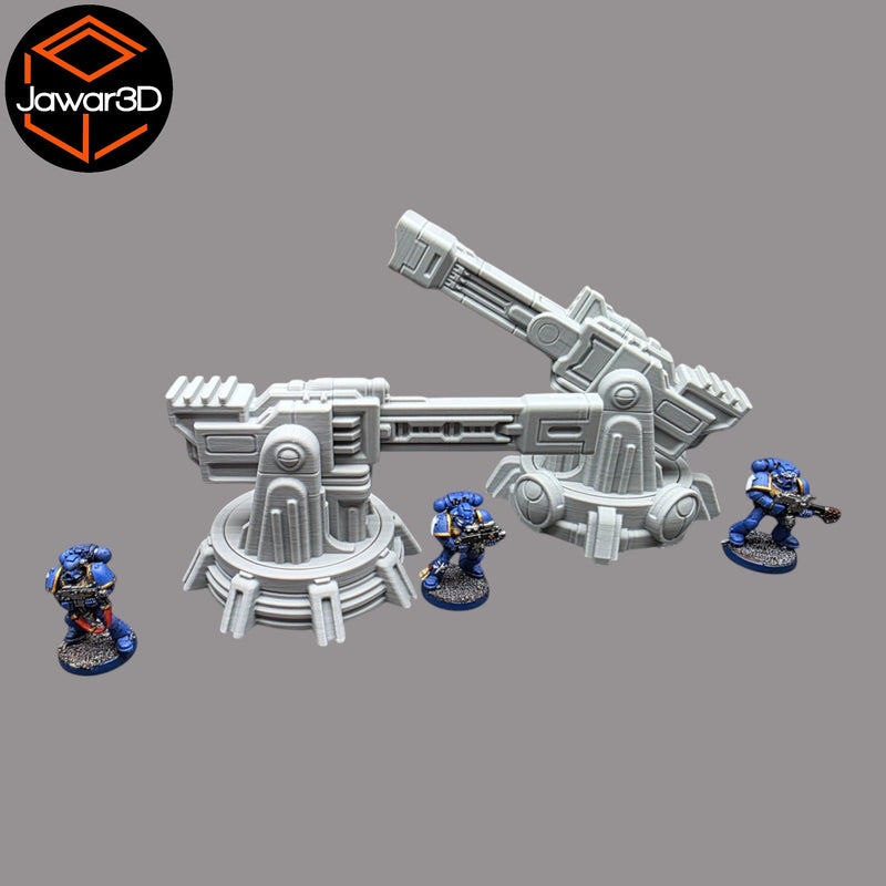 Ethereal Railguns - 28mm Wargaming Scatter Terrain Scenery Tabletop Miniature - Only-Games