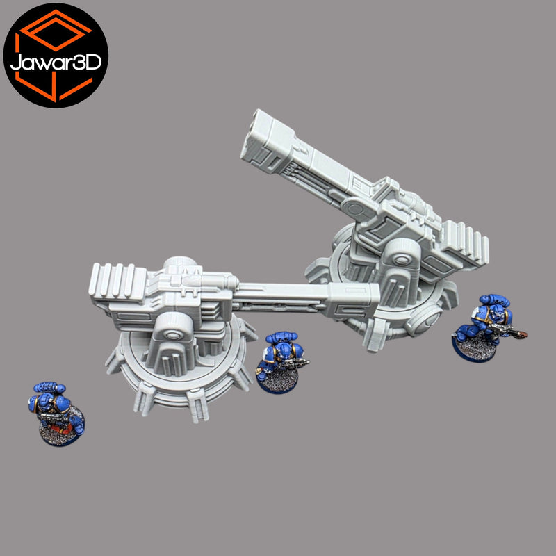 Ethereal Railguns - 28mm Wargaming Scatter Terrain Scenery Tabletop Miniature - Only-Games