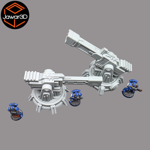 Ethereal Railguns - 28mm Wargaming Scatter Terrain Scenery Tabletop Miniature - Only-Games