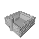 3D Printed Roman Fort (x10) - Only-Games