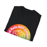 Critical Rolls NOT Gender Roles Unisex Softstyle T-Shirt - Only-Games