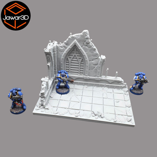 Ruined Empire #1 - 28mm Wargaming Scatter Terrain Scenery Tabletop Miniature - Only-Games