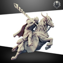 Spectral Steed with Rider - Realsteone - Terrain Wargaming D&D DnD 32mm 40mm 54mm
