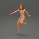 Naked girl with short hair rides a motorbike - Only-Games