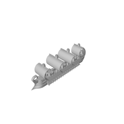 3D Printed Roman Naval Vessel