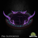 Ritual Base 25mm [PRE-SUPPORTED] Magic Stone Floor - Only-Games