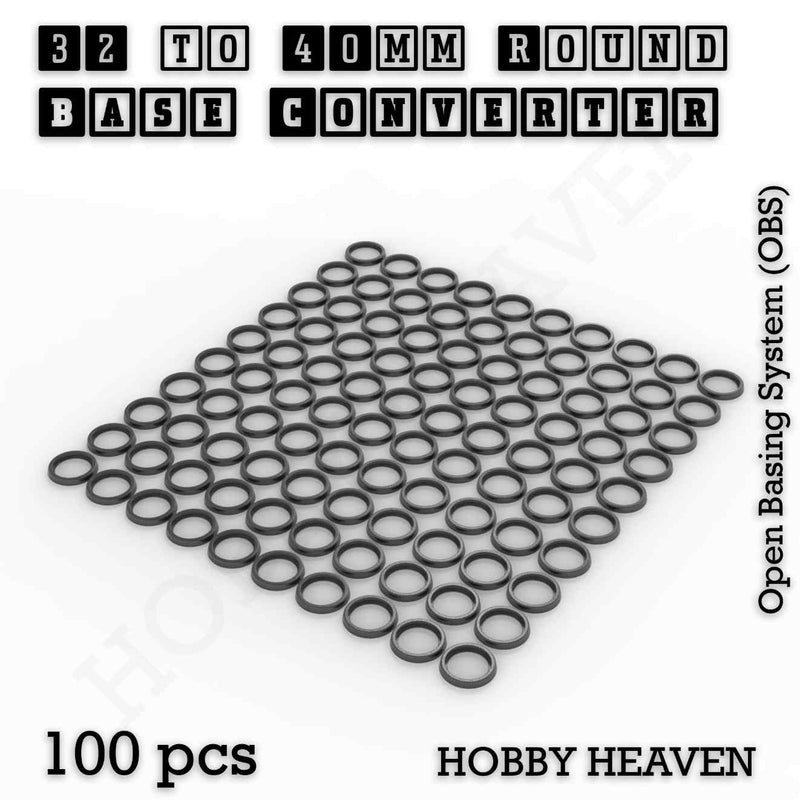 Round Bases Size Converters Round to Round 3d Print Full Range - Only-Games