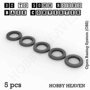 Round Bases Size Converters Round to Round 3d Print Full Range - Only-Games
