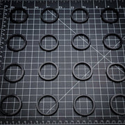 32 to 40mm Round Bases Converters 3d Print - Only-Games