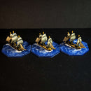 1/2400 Napoleonic Fleet Set (7 models) + Blender Customiser Files - Only-Games