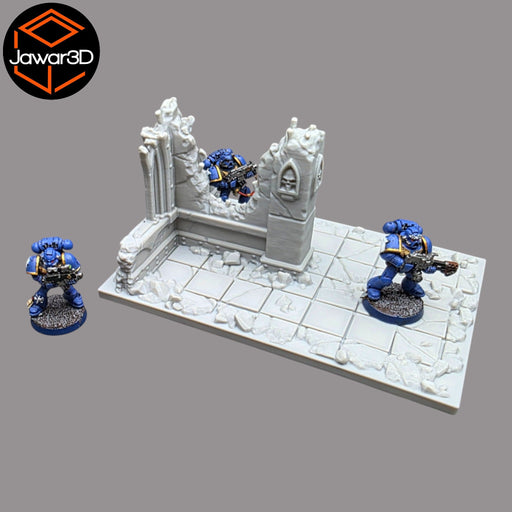 Ruined Empire #4 - 28mm Wargaming Scatter Terrain Scenery Tabletop Miniature - Only-Games