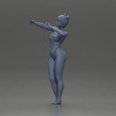 attractive woman in bikini taking a selfie with her phone on the beach - Only-Games