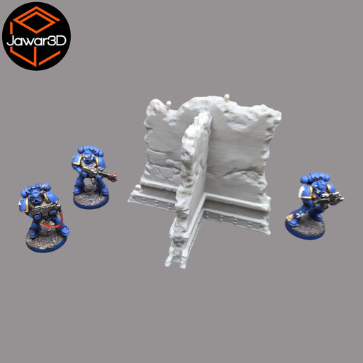 Ruined Empire #7 - 28mm Wargaming Scatter Terrain Scenery Tabletop Miniature - Only-Games