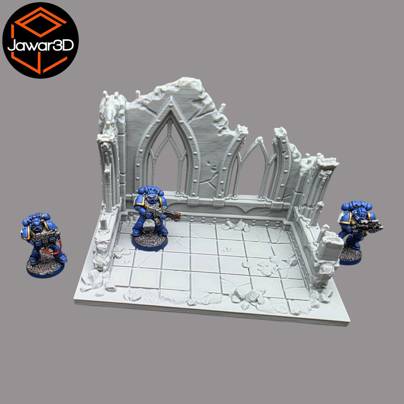 Ruined Empire #8 - 28mm Wargaming Scatter Terrain Scenery Tabletop Miniature - Only-Games