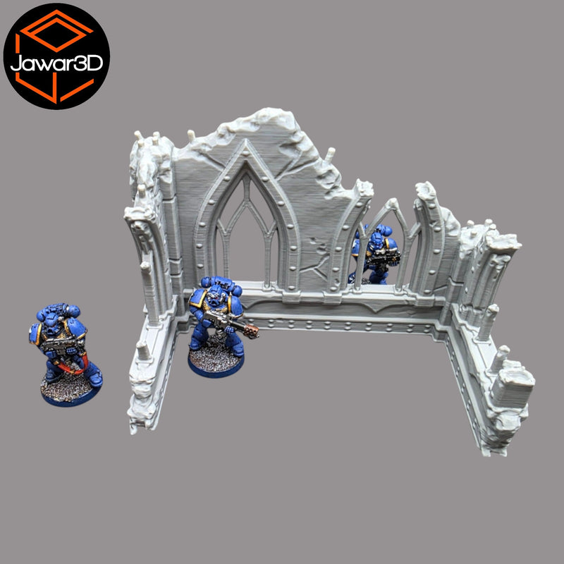 Ruined Empire #9 - 28mm Wargaming Scatter Terrain Scenery Tabletop Miniature - Only-Games