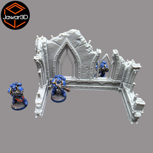 Ruined Empire #9 - 28mm Wargaming Scatter Terrain Scenery Tabletop Miniature - Only-Games
