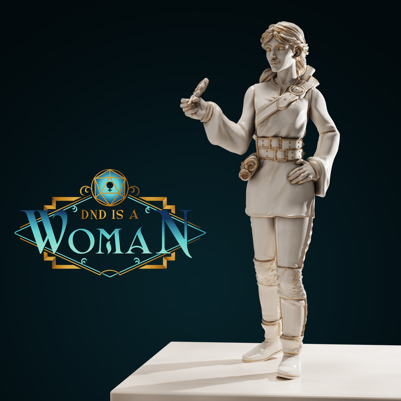 Human Wizard - Hayley - 28mm / 32mm / 75mm - Only-Games