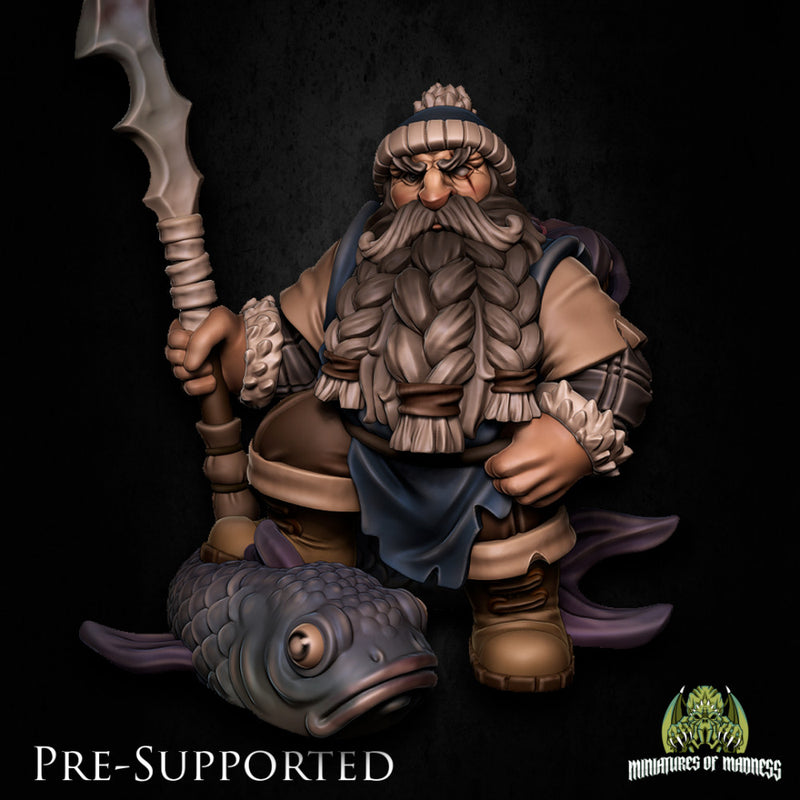 Doldohr Frostpick  [PRE-SUPPORTED] Dwarf Artic Fisher - Only-Games