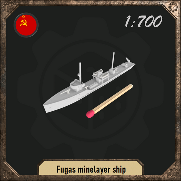 1/700 Fugas minelayer ship