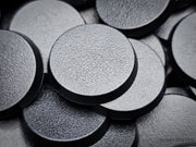 32mm Round Plain Plastic Bases - Only-Games