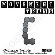 32mm Movement Trays for Tabletop Games | Compatible with Popular Miniatures | Full Range - Only-Games