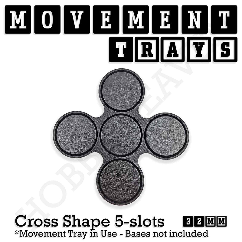 32mm Movement Trays for Tabletop Games | Compatible with Popular Miniatures | Full Range - Only-Games
