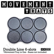 32mm Movement Trays for Tabletop Games | Compatible with Popular Miniatures | Full Range - Only-Games
