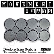 32mm Movement Trays for Tabletop Games | Compatible with Popular Miniatures | Full Range - Only-Games
