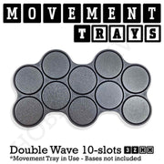 32mm Movement Trays for Tabletop Games | Compatible with Popular Miniatures | Full Range - Only-Games