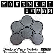 32mm Movement Trays for Tabletop Games | Compatible with Popular Miniatures | Full Range - Only-Games