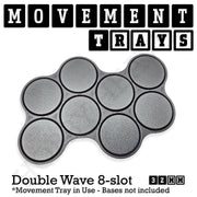 32mm Movement Trays for Tabletop Games | Compatible with Popular Miniatures | Full Range - Only-Games
