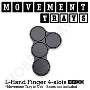 32mm Movement Trays for Tabletop Games | Compatible with Popular Miniatures | Full Range - Only-Games