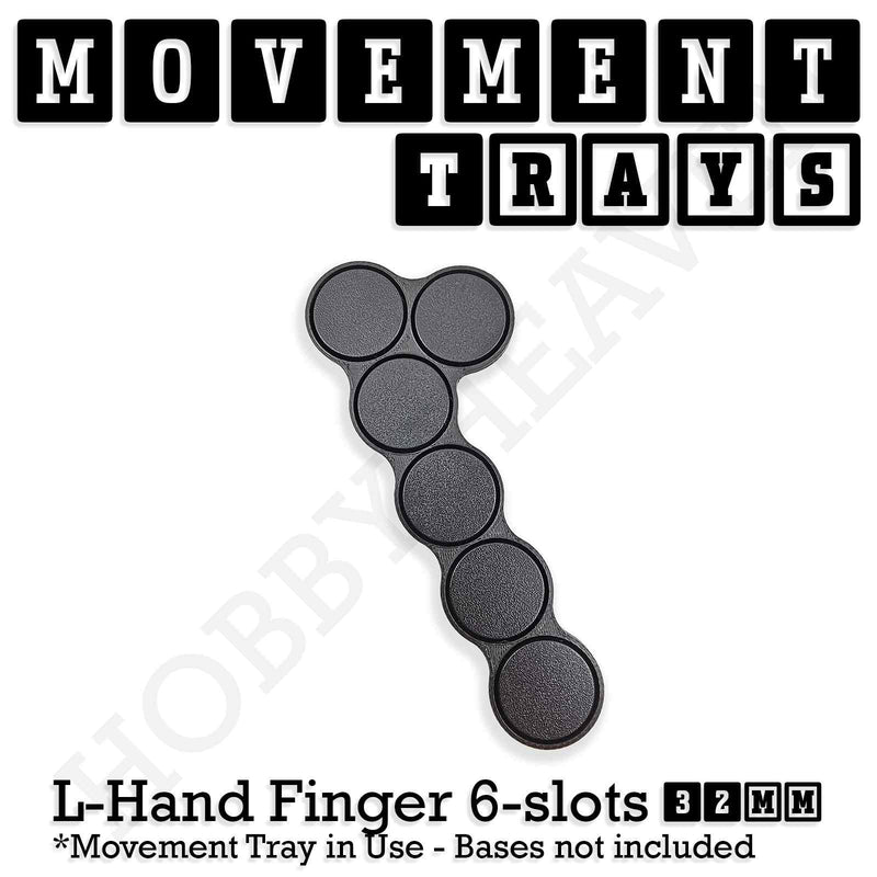 32mm Movement Trays for Tabletop Games | Compatible with Popular Miniatures | Full Range - Only-Games