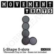 32mm Movement Trays for Tabletop Games | Compatible with Popular Miniatures | Full Range - Only-Games