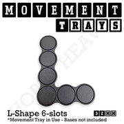 32mm Movement Trays for Tabletop Games | Compatible with Popular Miniatures | Full Range - Only-Games