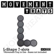 32mm Movement Trays for Tabletop Games | Compatible with Popular Miniatures | Full Range - Only-Games