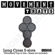 32mm Movement Trays for Tabletop Games | Compatible with Popular Miniatures | Full Range - Only-Games