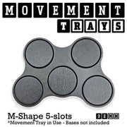 32mm Movement Trays for Tabletop Games | Compatible with Popular Miniatures | Full Range - Only-Games