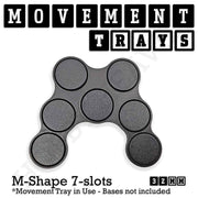 32mm Movement Trays for Tabletop Games | Compatible with Popular Miniatures | Full Range - Only-Games