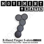32mm Movement Trays for Tabletop Games | Compatible with Popular Miniatures | Full Range - Only-Games