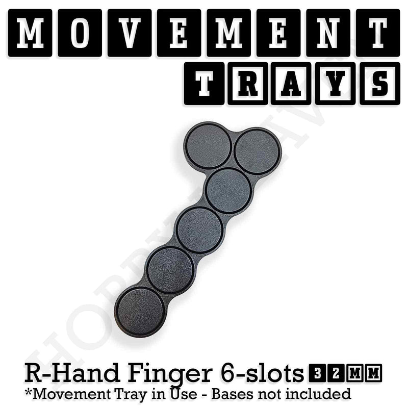 32mm Movement Trays for Tabletop Games | Compatible with Popular Miniatures | Full Range - Only-Games